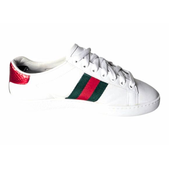 GUCCI Ace Sneaker With Bee Size 34.5 - Picture 6 of 12